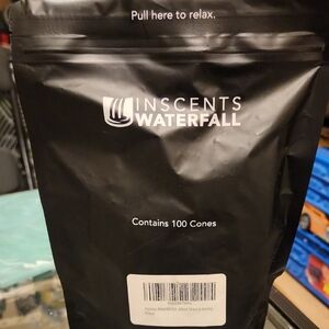 InsCents Waterfall Black Incense Cones